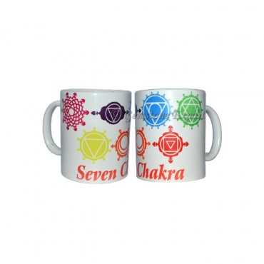 Seven Chakra Printed Mug