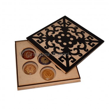 Unique Box Design With Engraved Seven Chakra