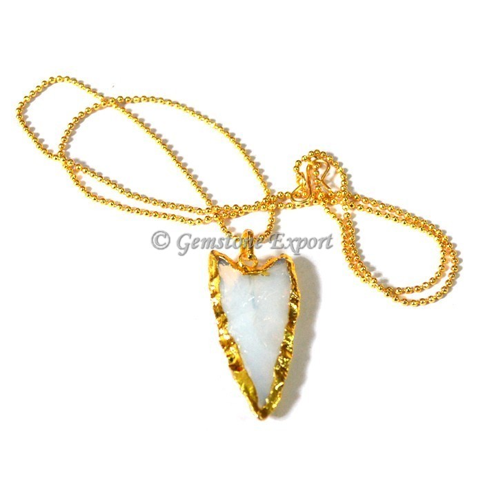 Opalite Point Necklace