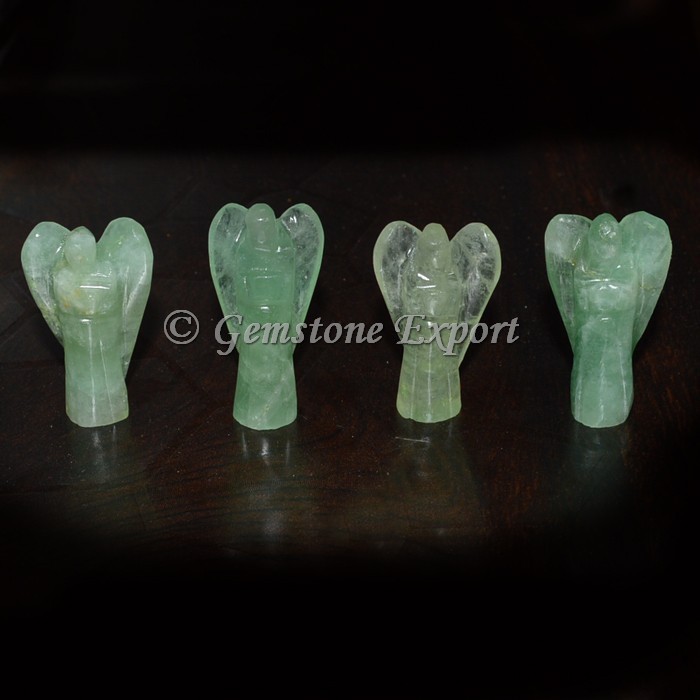Green Fluorite Angel 1.50 Inch