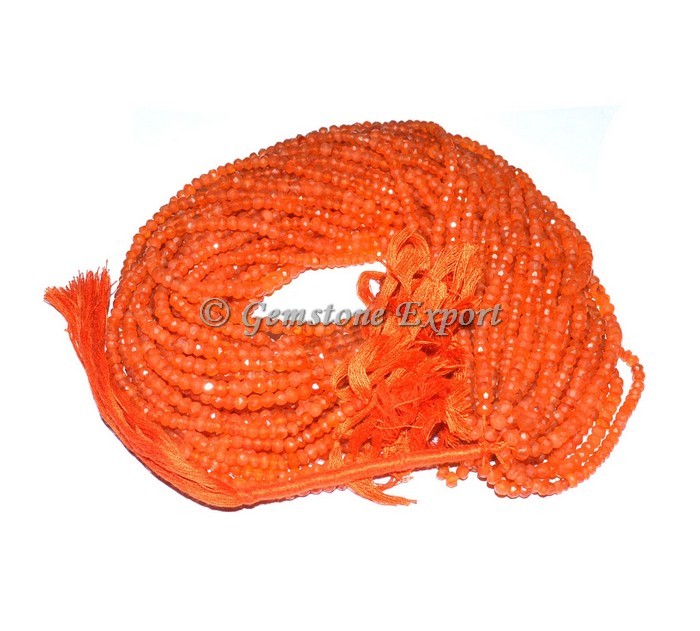 Carnelian 4 mm Beads