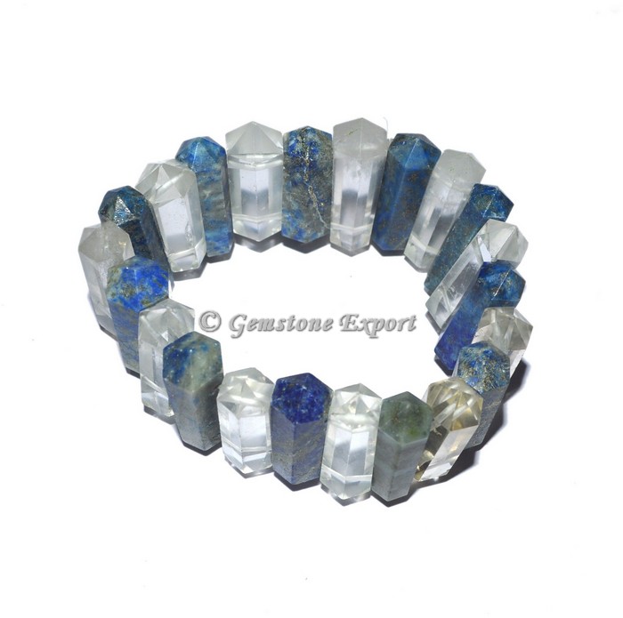 Lapis Lazuli Healing Crystals Acupuncher Bracelet