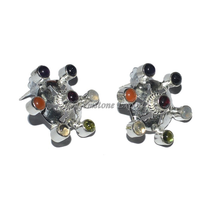 7 Chakra Stone Earrings