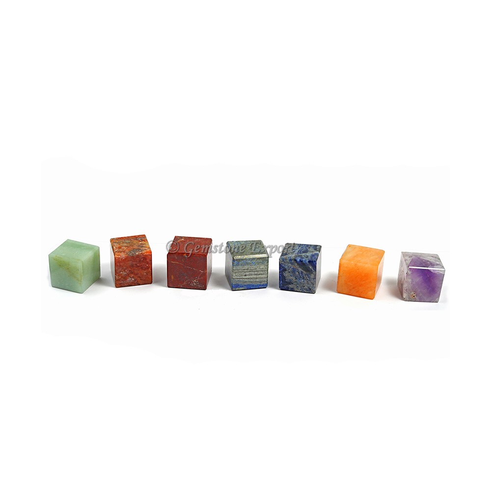 Seven Chakra cubes