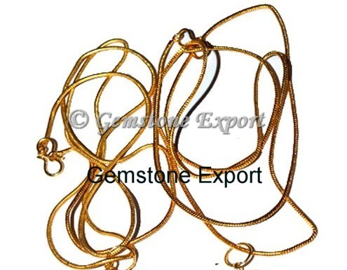 Golden Snake Chain for Necklace