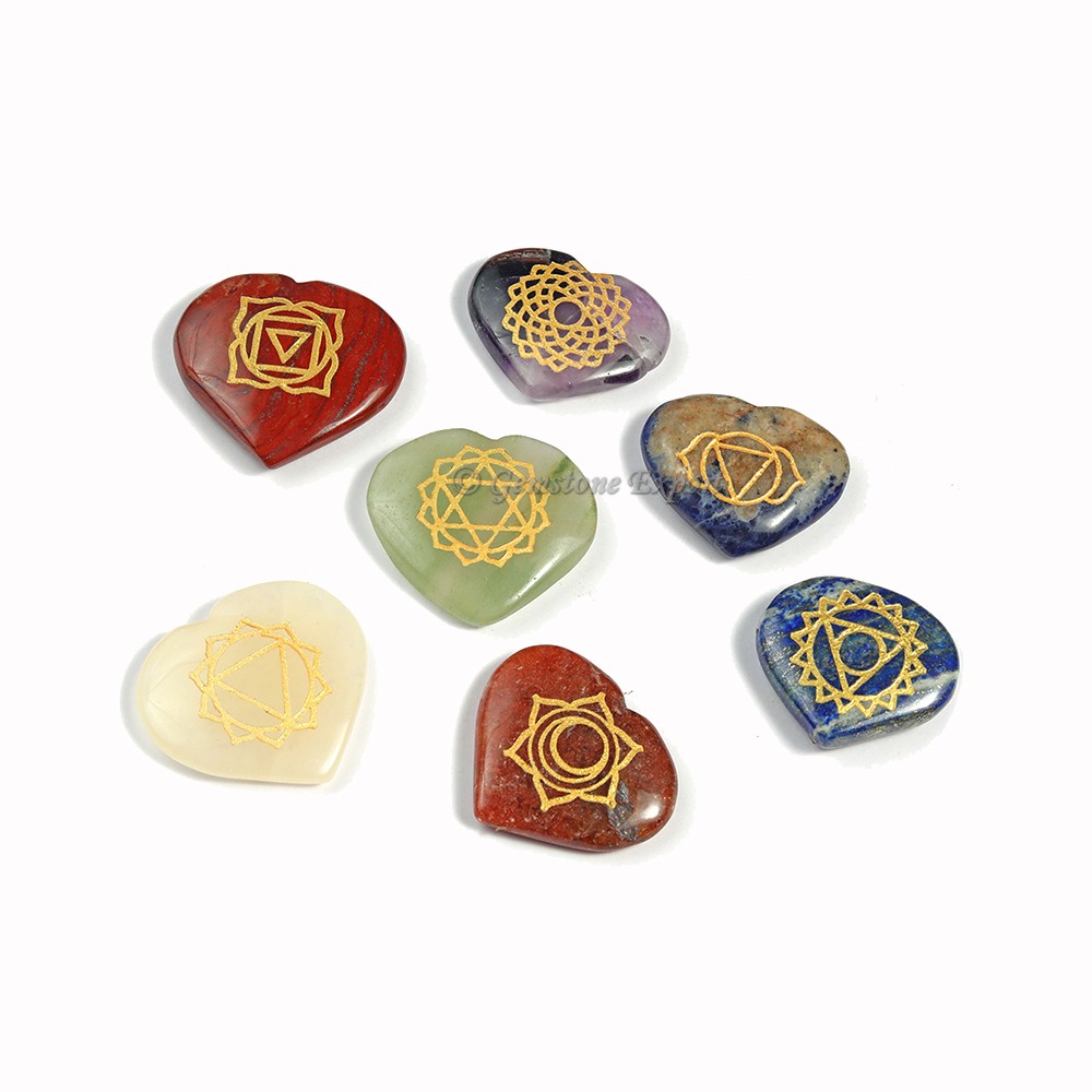 Heart Seven Chakra Set