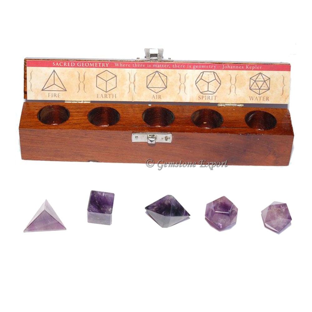 Amethyst Geometry Set
