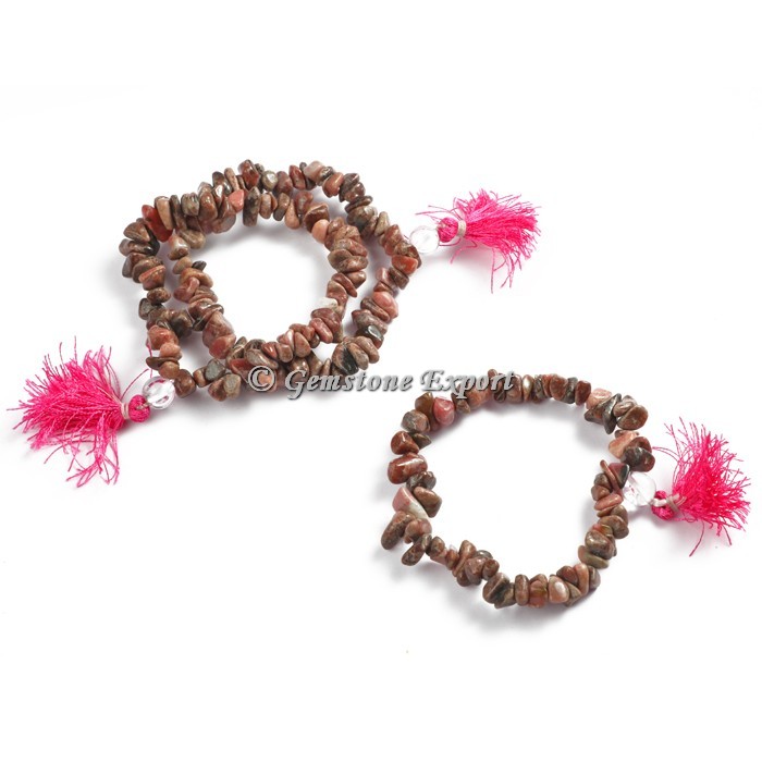 Red Jasper Chips Yoga Bracelets