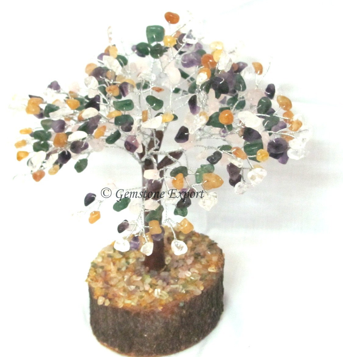 Mix Gemstone Chips Tree