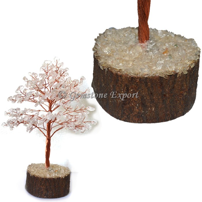 Crystal Quartz Gemstone Tree