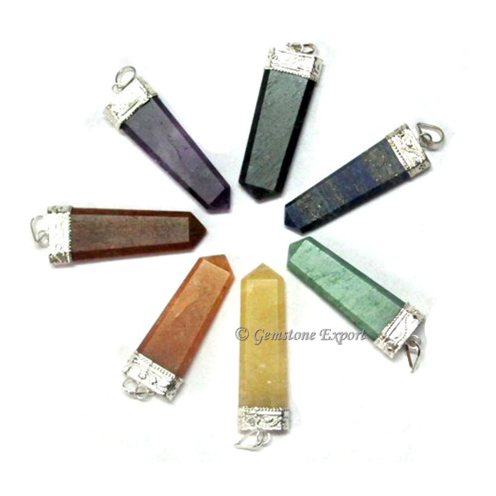 Seven Chakra Pendants 7 PCs