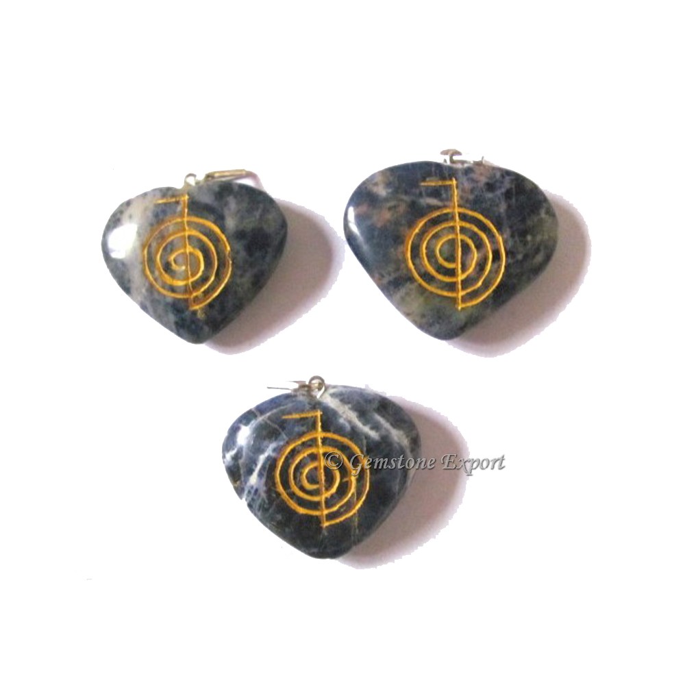 Sodalite Reiki Pendants