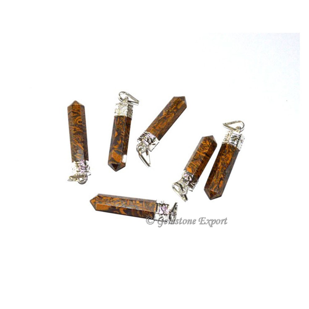Snake Jasper Pencil pendants