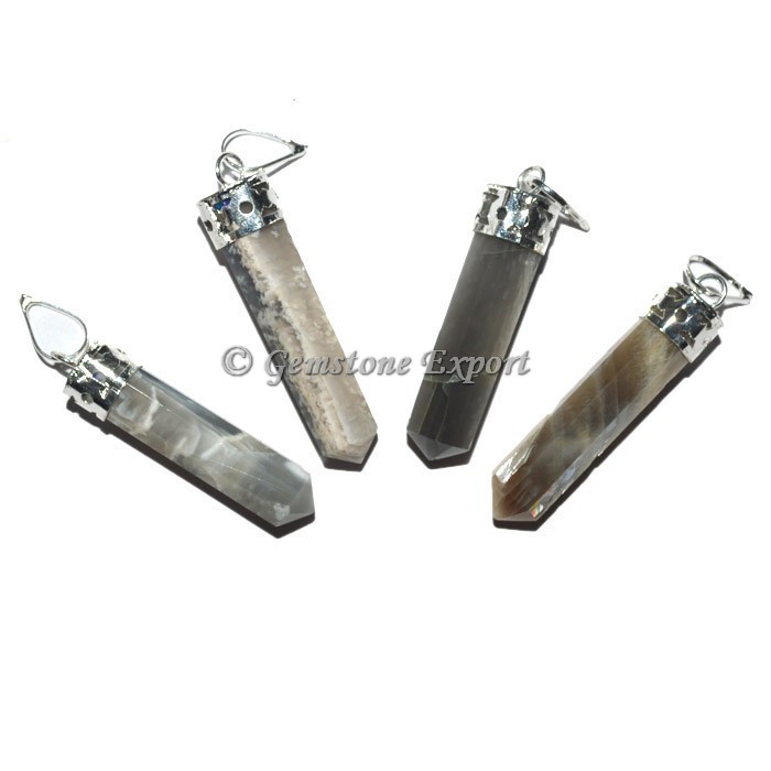 Moonstone Pencil Pendant