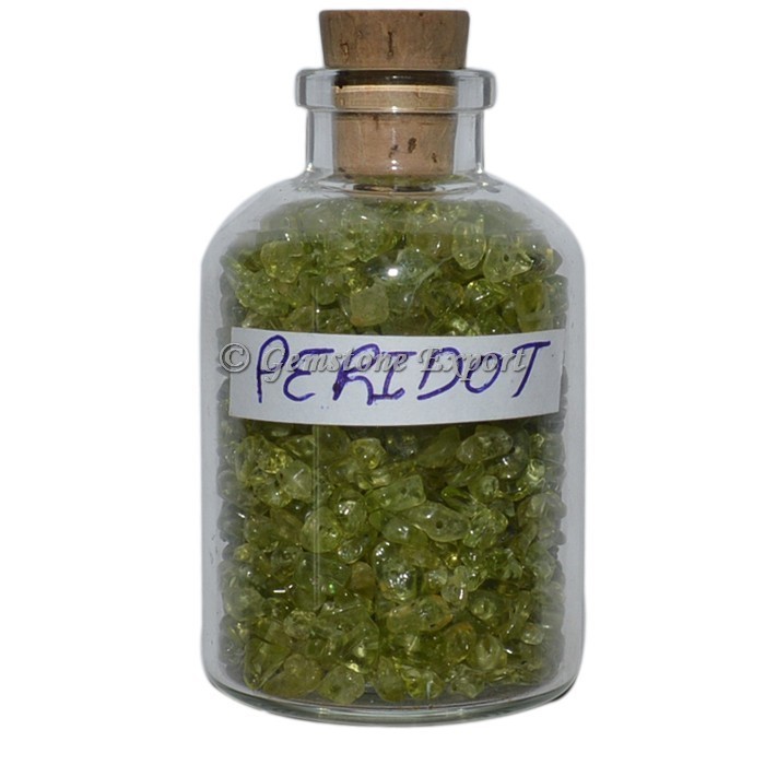 Peridot Mini Gems Bottle
