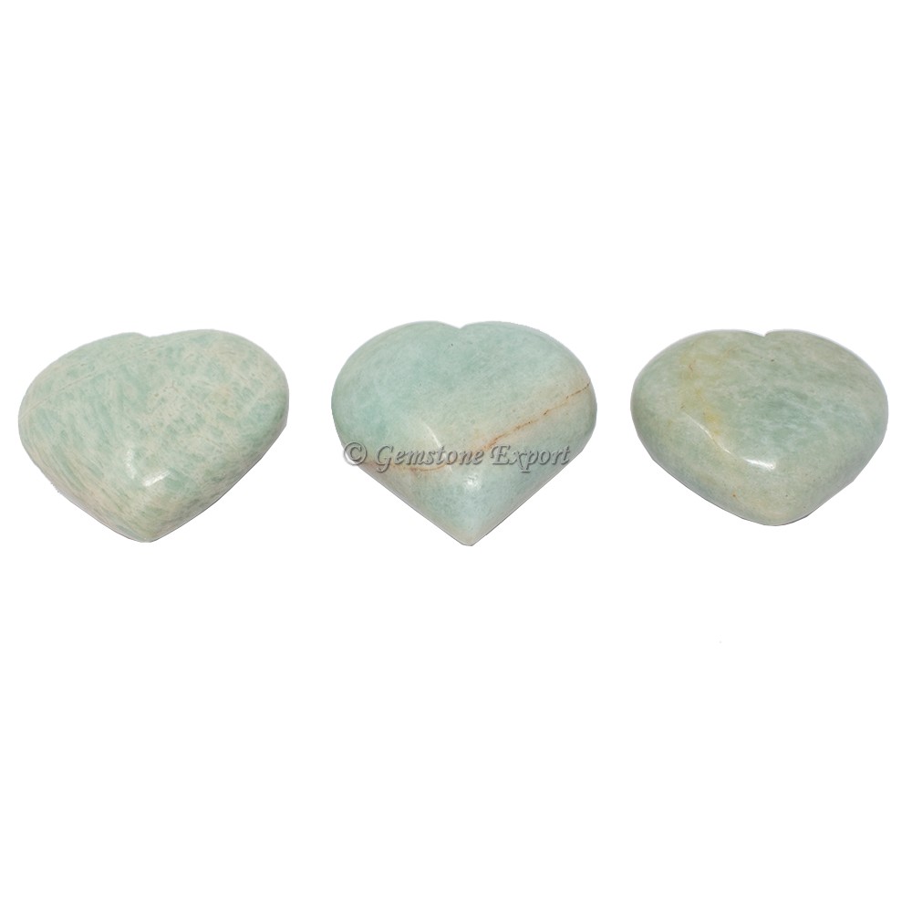 Amazonite Big Hearts