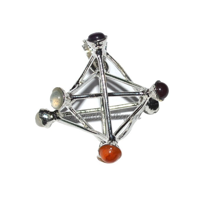Merkaba Start Seven Chakra pendant