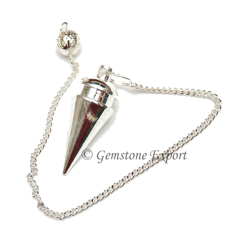 Silver Egyptian Carved Pendulums