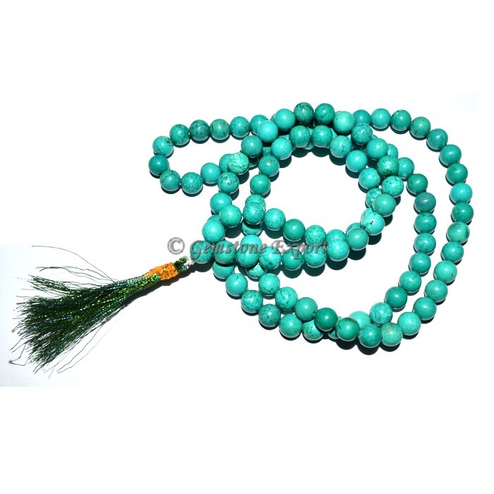 Turquoise 108 Beads Jap mala