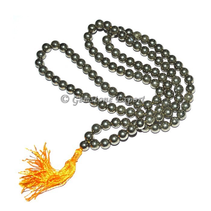 Pyrite Japa Mala