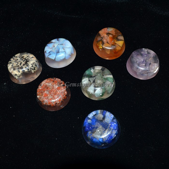 Orgone Dum Shape Chakra Set