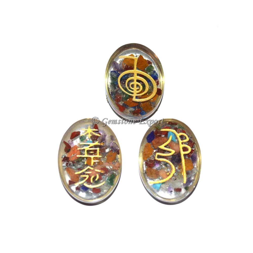 Orgone Reiki 1 - 2 Oval set