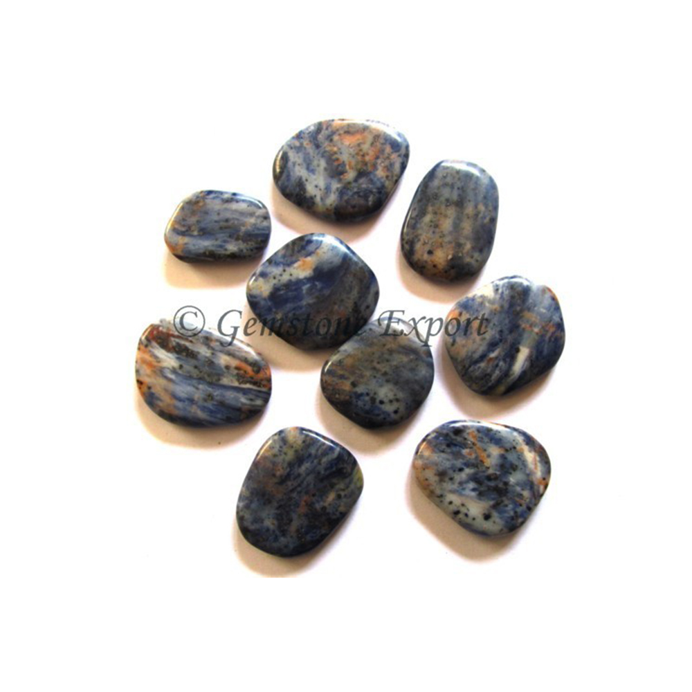 Sodalite Unshaped Palm Stone