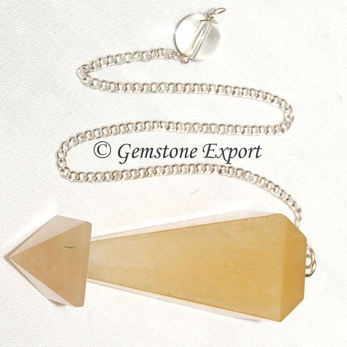 Golden Quartz Pendulums
