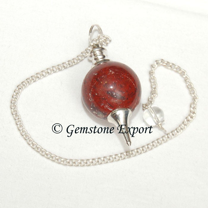 Red Jasper Ball Pendulums