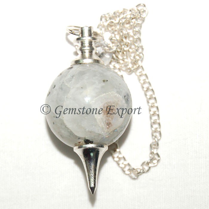Rainbow Moonstone  Ball Pendulums