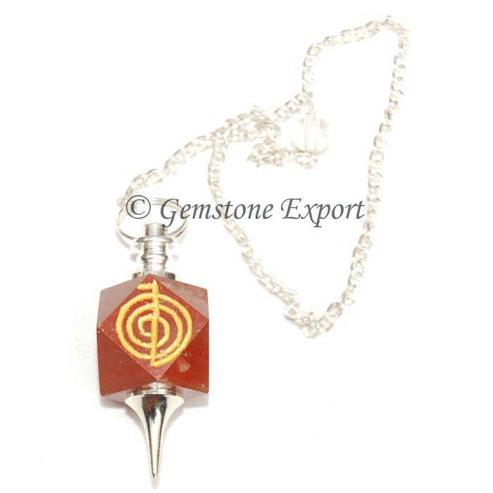 Red Jasper Choko Reiki Pendulums