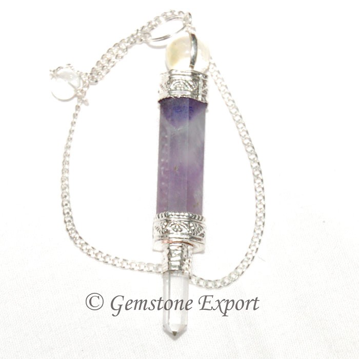 Amethyst  3 Pcs Pendulums