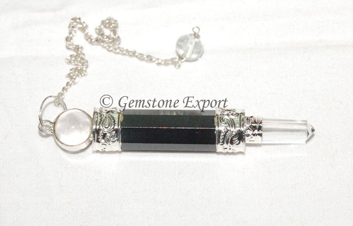 Black Agate 3 Pcs Pendulums