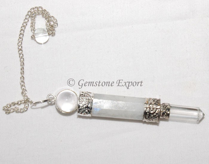 Crystal Quartz 3 Pcs Pendulums