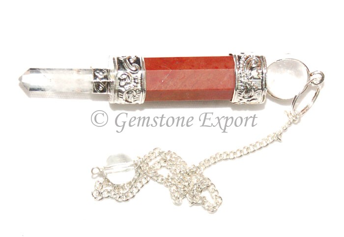 Red Jasper 3 Pcs Pendulums
