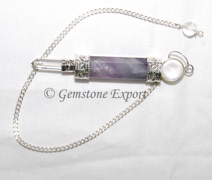 Amethyst 3 Pcs Pendulums
