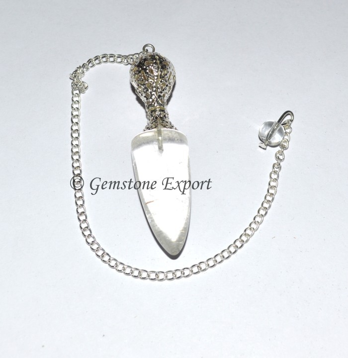 Crystal Quartz Pendulums