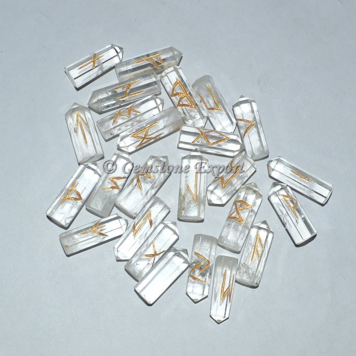 Crystal Point Futhark Rune Divination Set