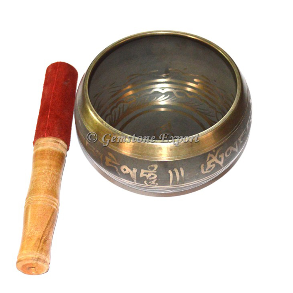 Grey Color Singing Bowl 4 Inches