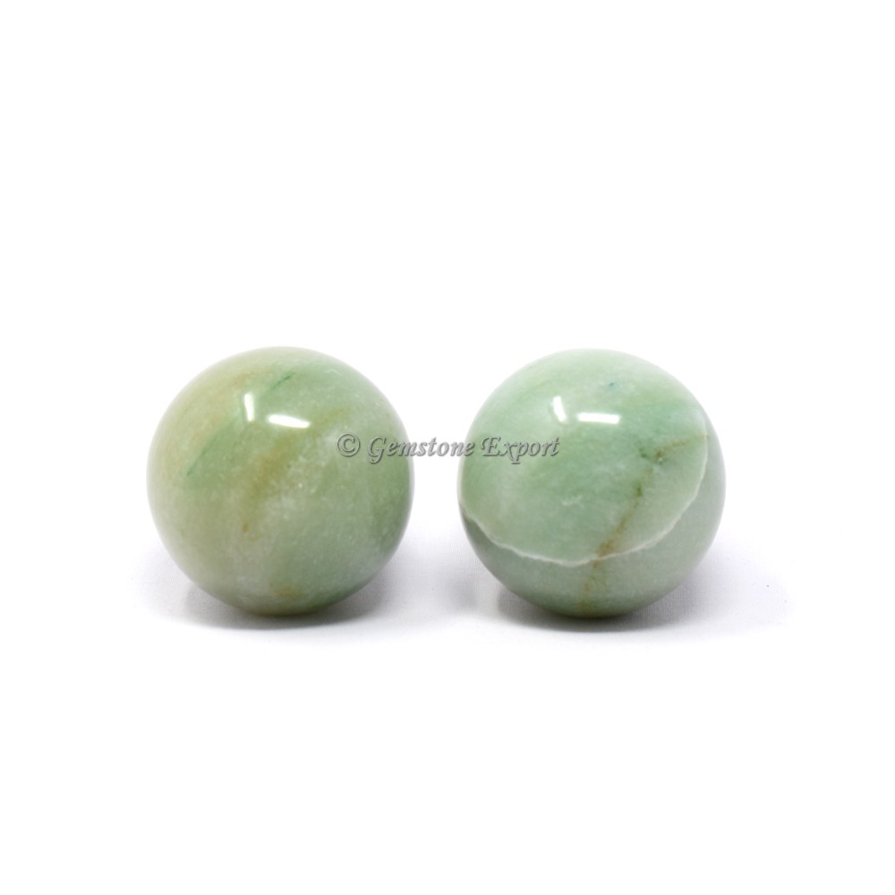 Green Aventurine Spheres