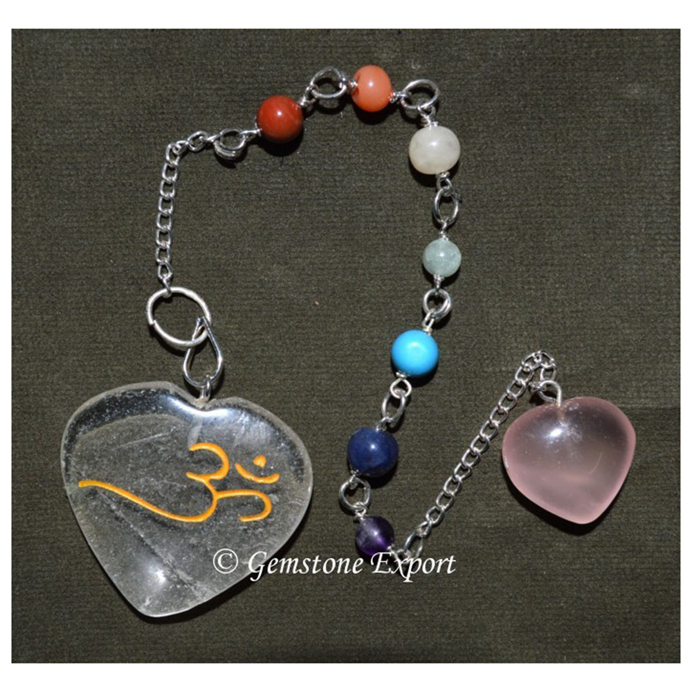 Crystals Quartz Sun Catcher Pendulums