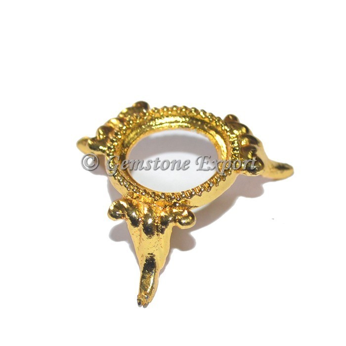 Golden Medium Ball Stand