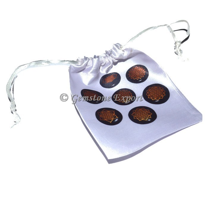 Flower of Life Stone Printed on Pouch