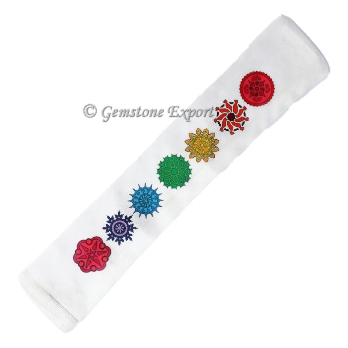 Seven Chakra Symbol Long Pouch - 16