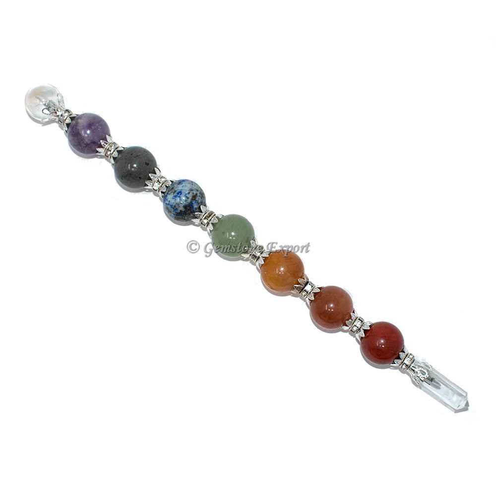 Seven Chakra Ball Healing Wands