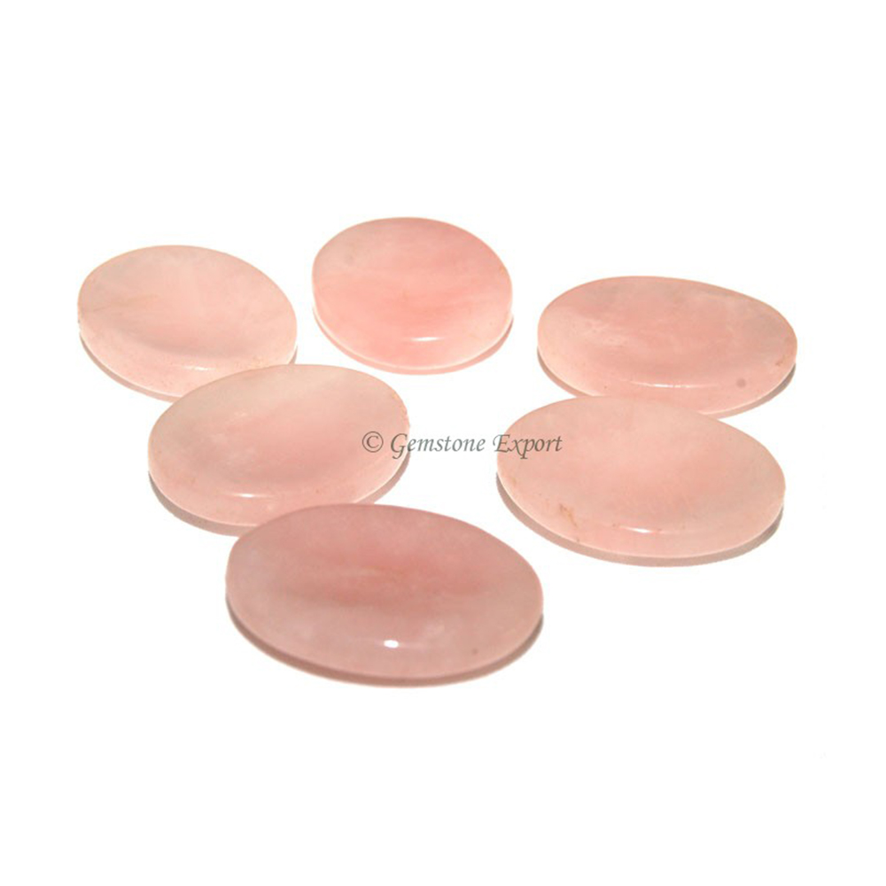 Rose Quartz Worry Stones