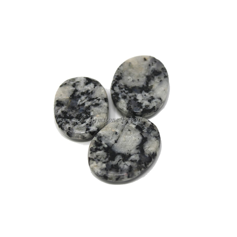 Rainbow Moonstone Worry Stone